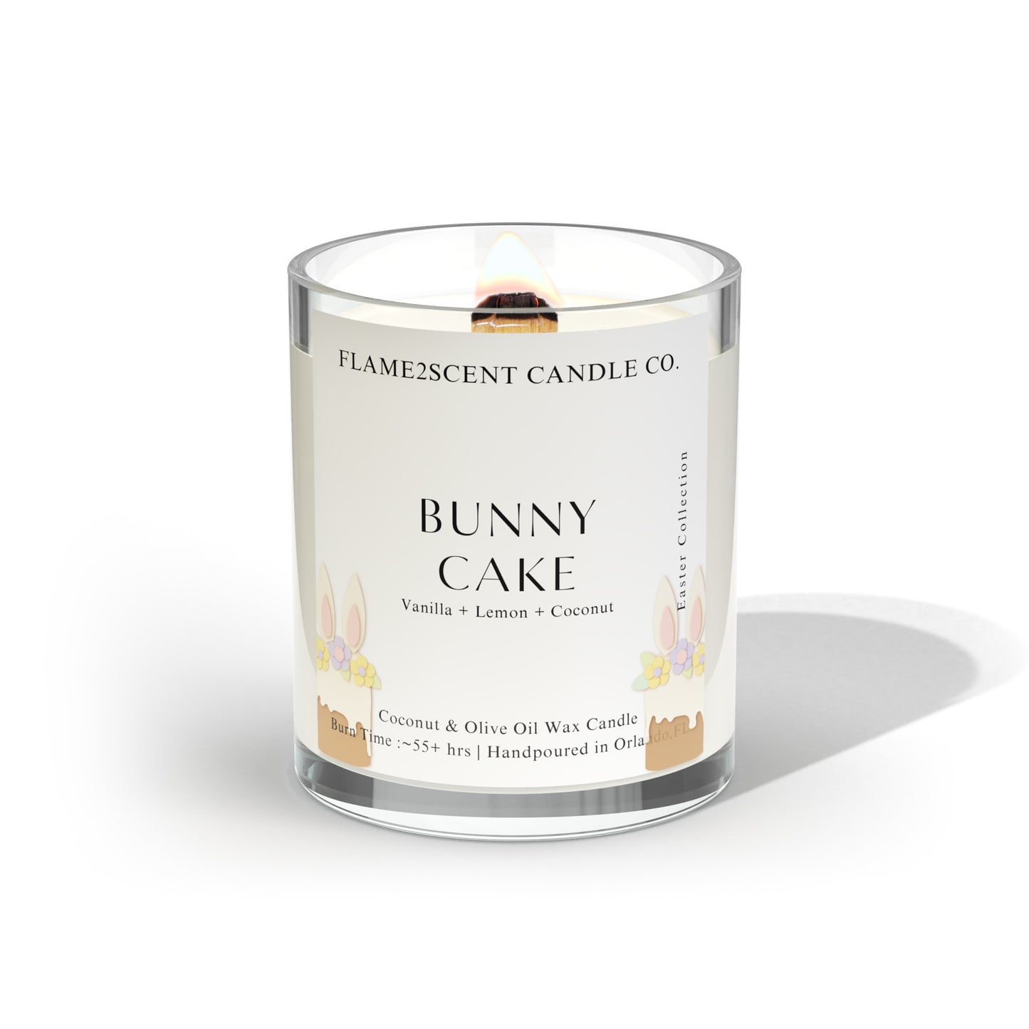 Bunny Cake |Vanilla + Sugary Lemon + Coconut
