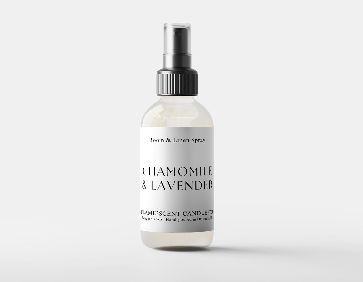 Chamomile and lavender room and linen spray