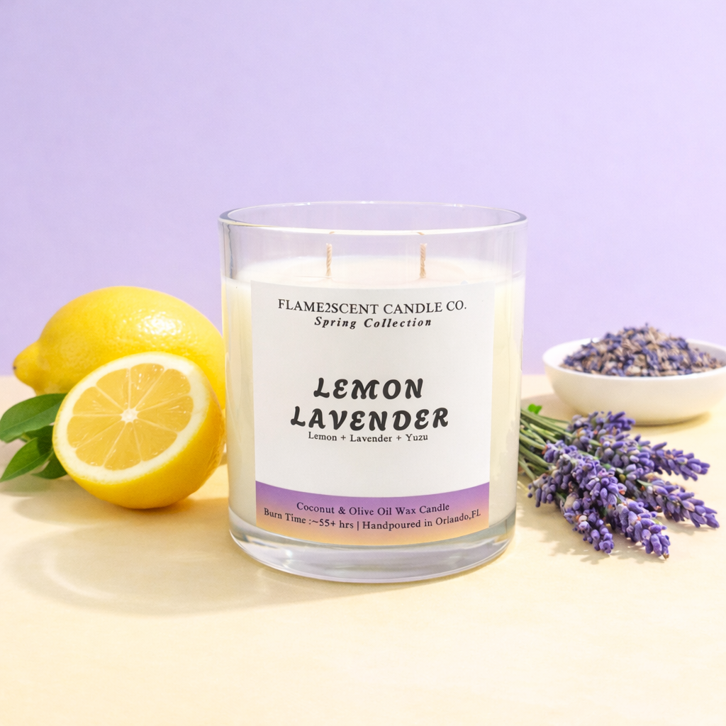 Lemon & Lavender - Spring Candle