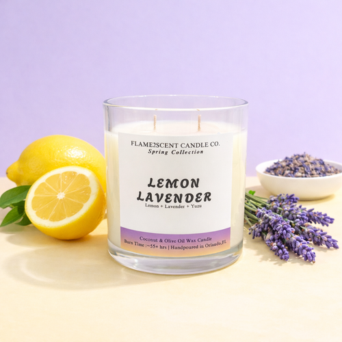 Lemon & Lavender - Spring Candle
