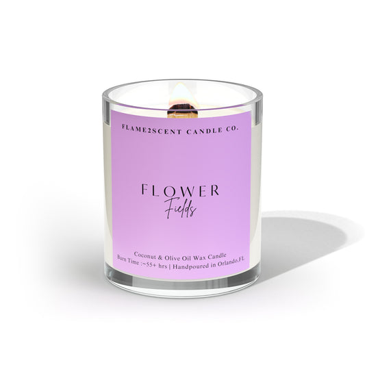 Flower Fields Candle | Jasmine + Gardenia + Sandalwood