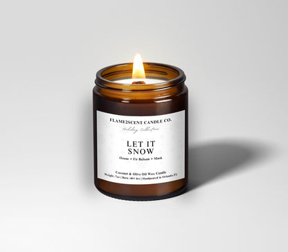Let it Snow - Amber Jar