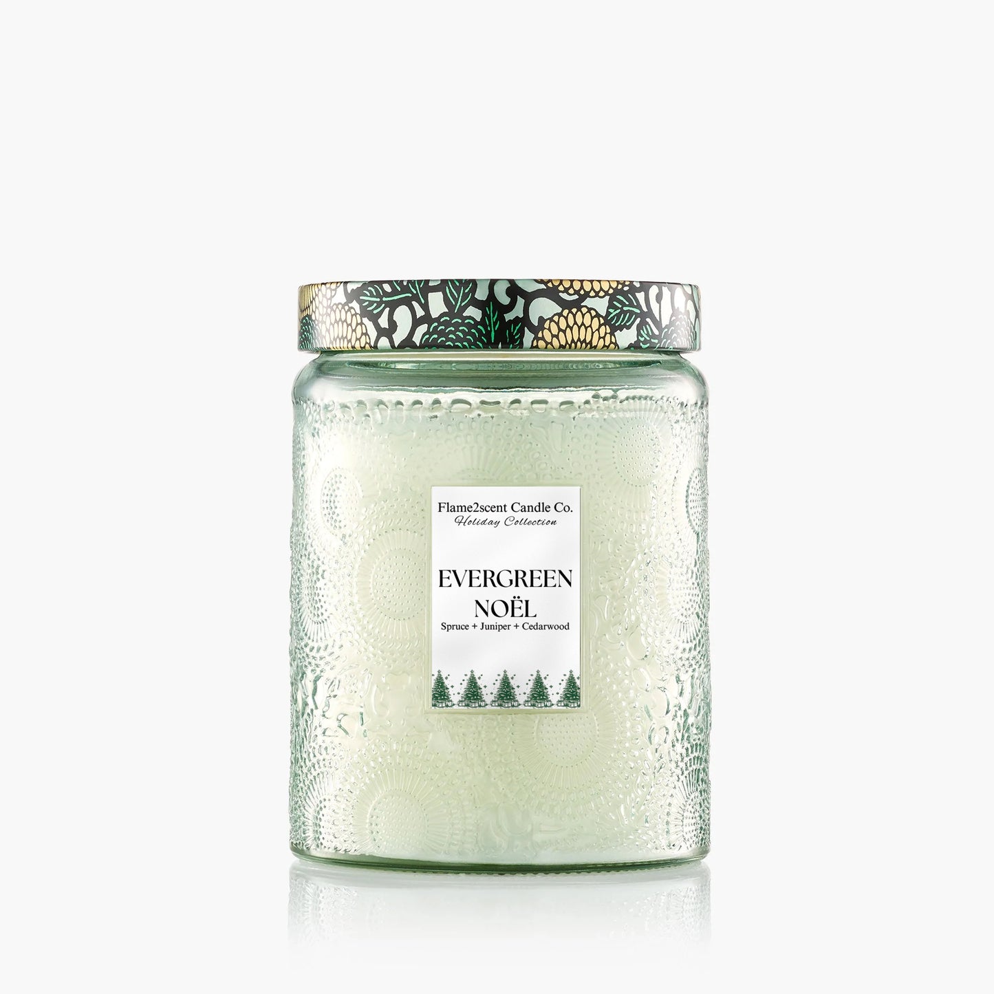 Evergreen Noël Candle | Spruce + Juniper + Cedarwood