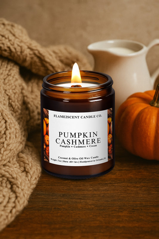 Pumpkin fall candle 