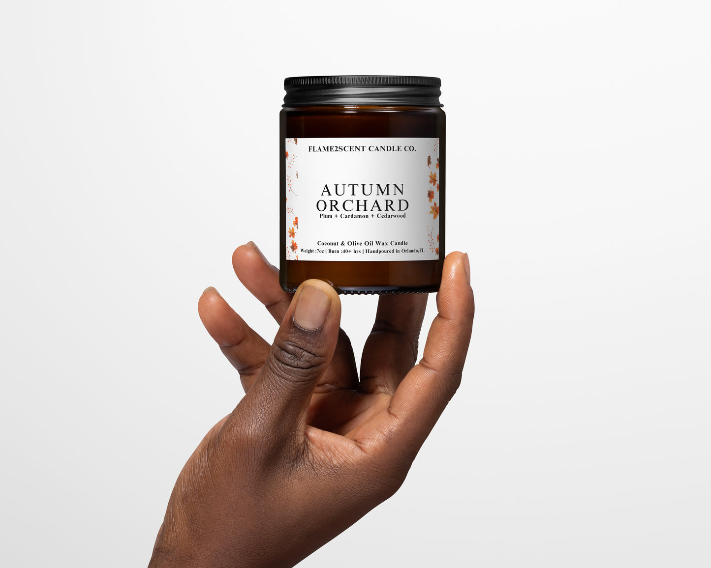 Autumn Orchard Candle || Plum + Cardamon + Cedarwood