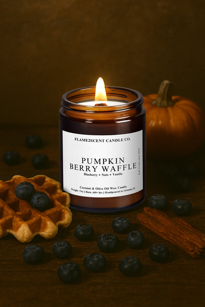 blueberry pumpkin candle