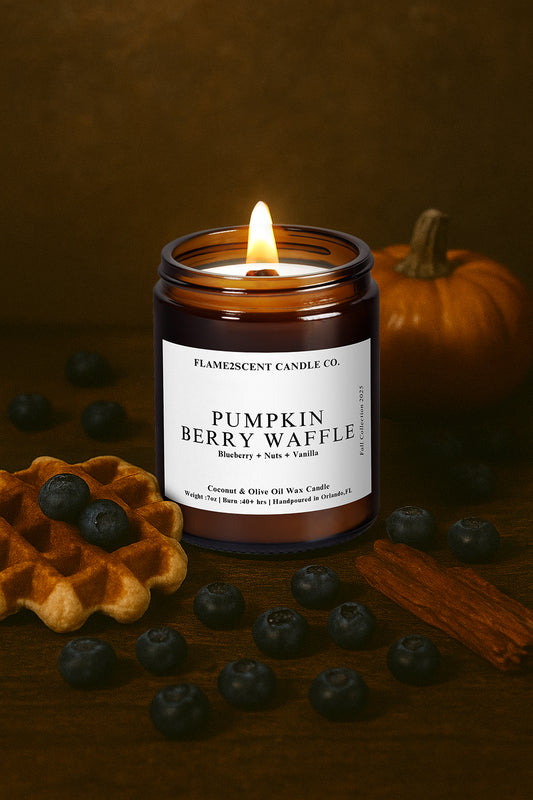 blueberry pumpkin candle