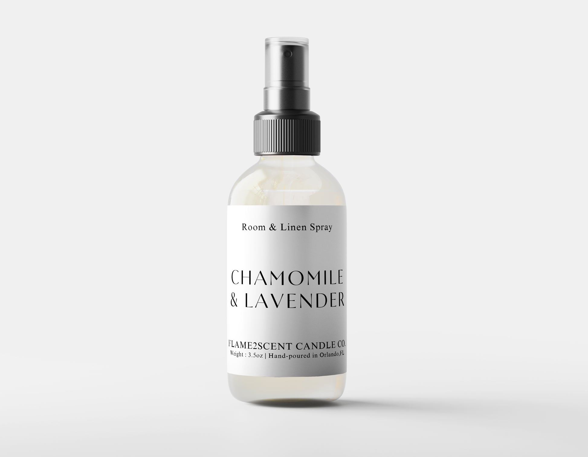 Chamomile and lavender room and linen spray