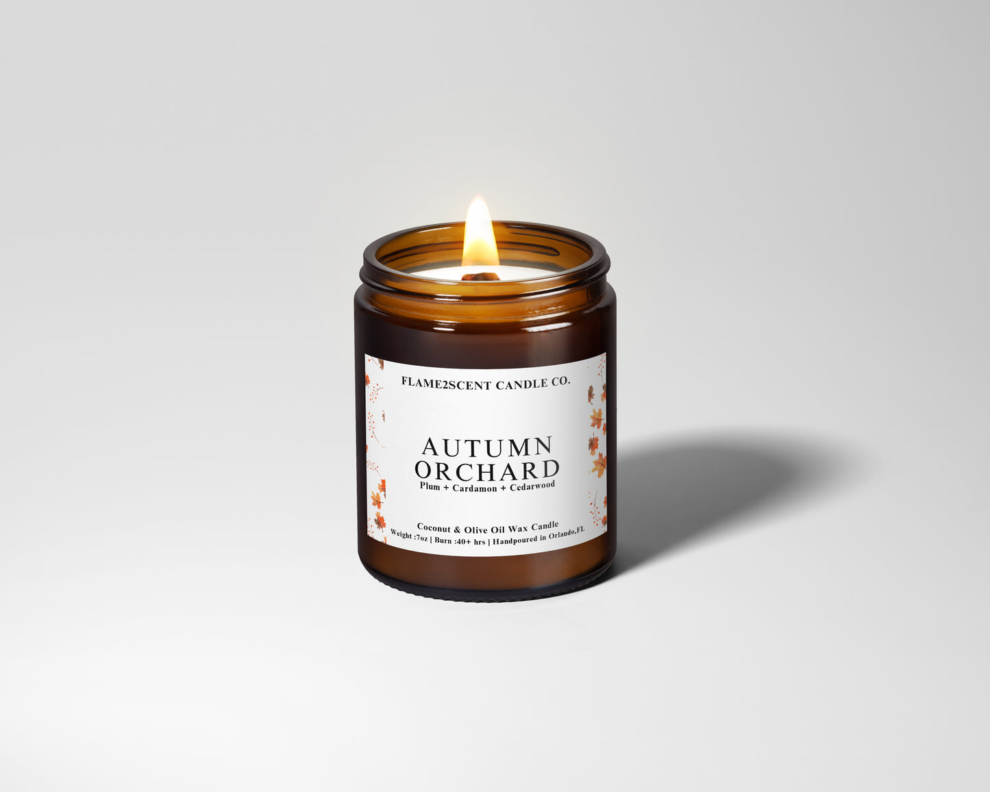 Autumn Orchard Candle || Plum + Cardamon + Cedarwood