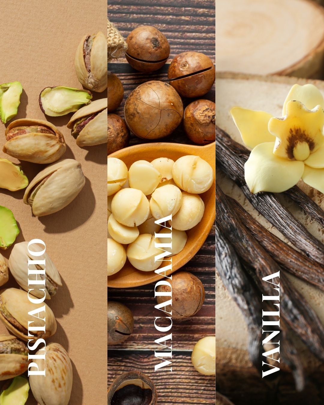 Sicilian Sunday Candle | Pistachio + Macadamia + Vanilla