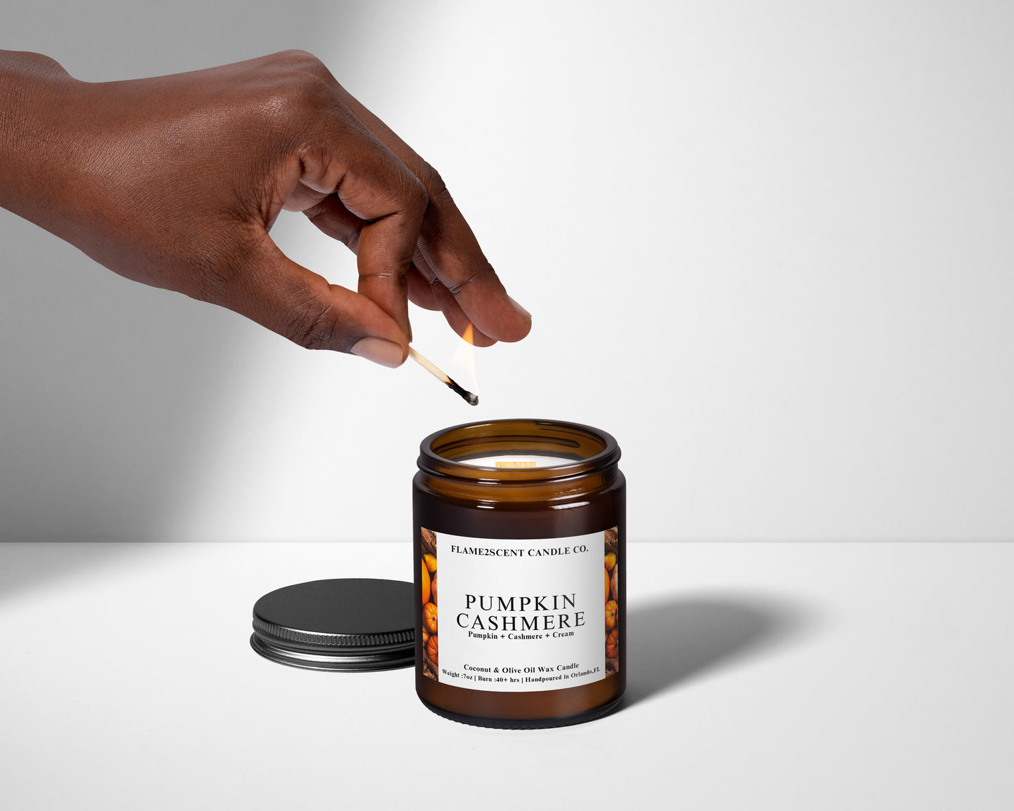 Pumpkin Cashmere Candle || Pumpkin + Cashmere + Cream