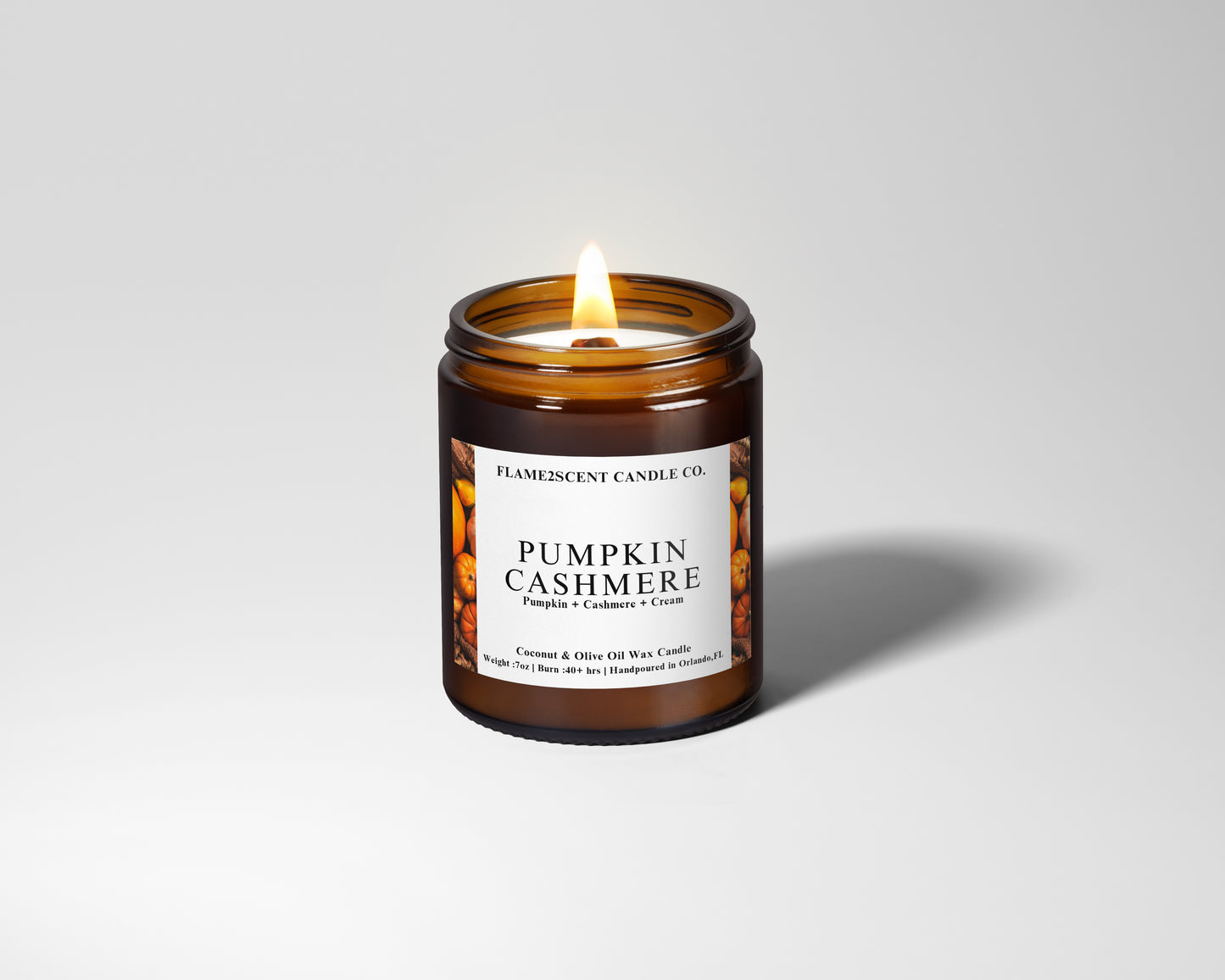 Pumpkin Cashmere Candle || Pumpkin + Cashmere + Cream