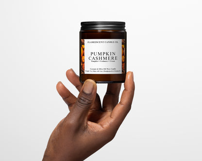 Pumpkin Cashmere Candle || Pumpkin + Cashmere + Cream